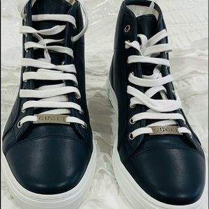 Gucci sneakers, Blue, casual/Formal.